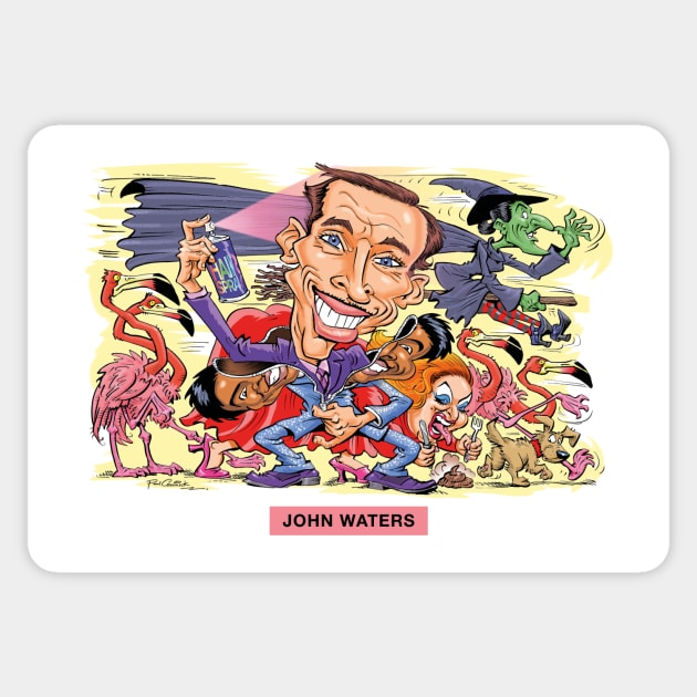 John Waters Sticker by PLAYDIGITAL2020